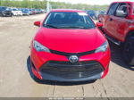 2019 Toyota Corolla Le Red vin: 2T1BURHE9KC128084