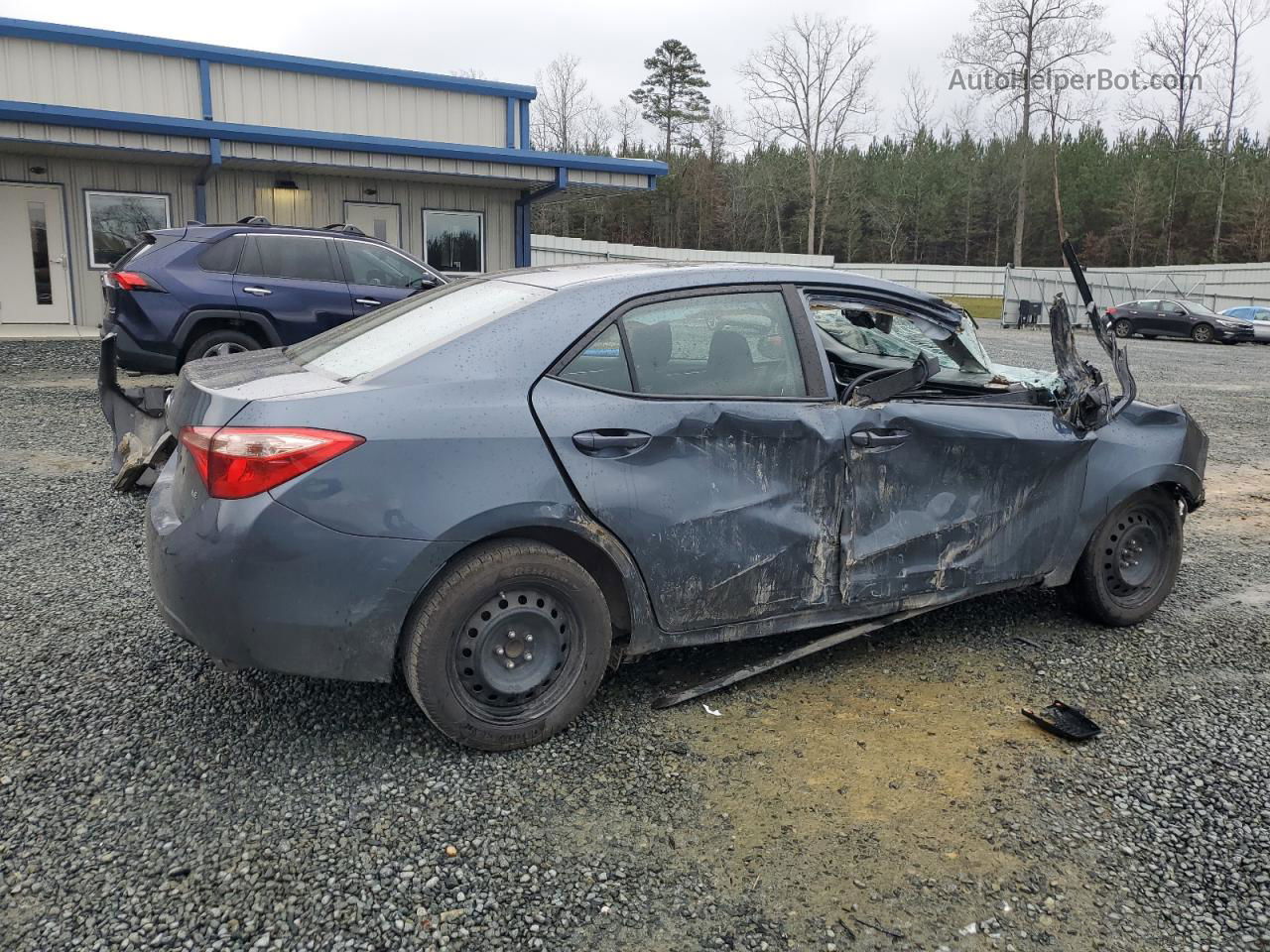 2019 Toyota Corolla L Teal vin: 2T1BURHE9KC128957