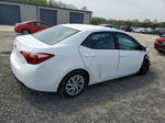 2019 Toyota Corolla L White vin: 2T1BURHE9KC150781