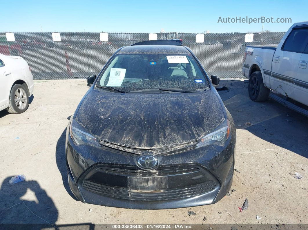 2019 Toyota Corolla Le Black vin: 2T1BURHE9KC159299