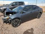 2019 Toyota Corolla L Gray vin: 2T1BURHE9KC164891