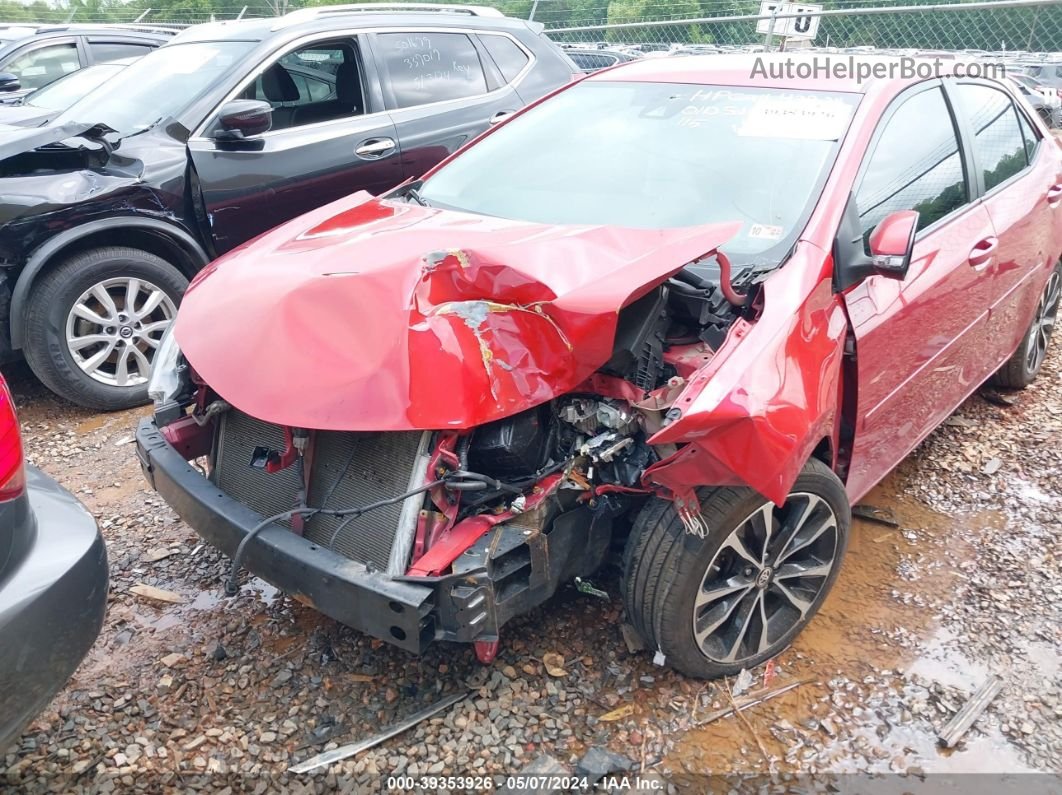 2019 Toyota Corolla Se Red vin: 2T1BURHE9KC171016