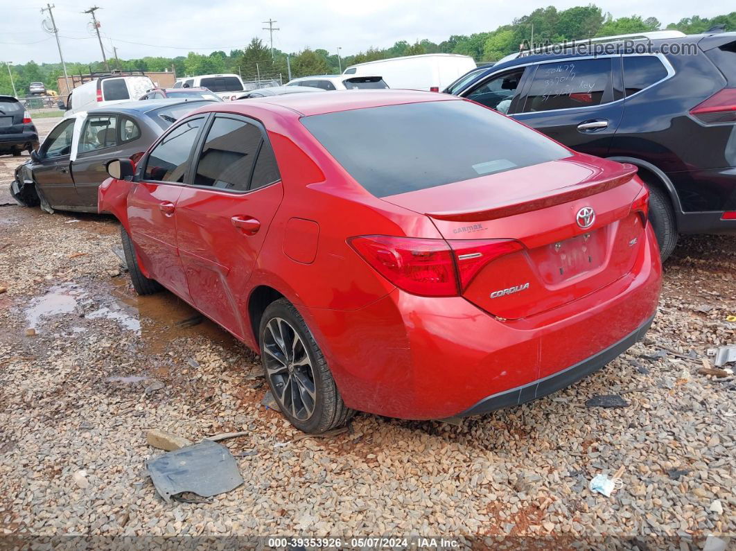 2019 Toyota Corolla Se Red vin: 2T1BURHE9KC171016