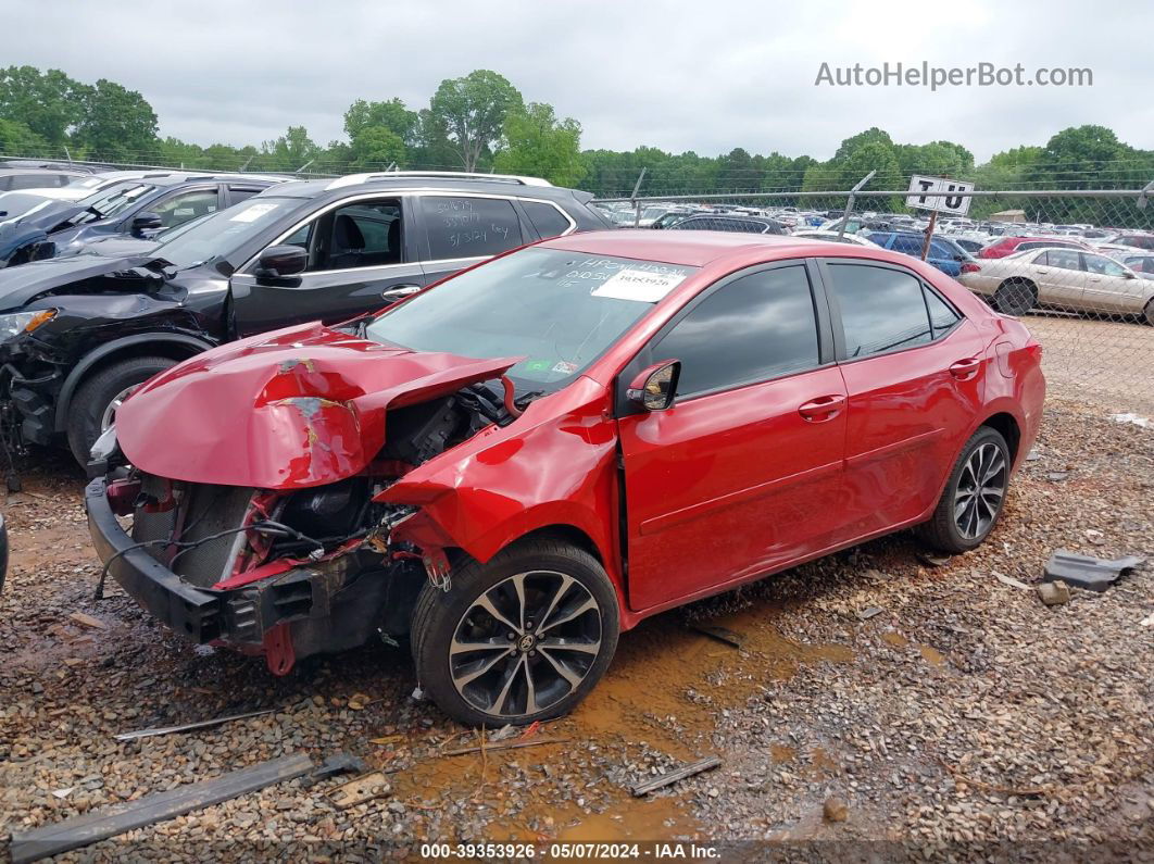 2019 Toyota Corolla Se Red vin: 2T1BURHE9KC171016