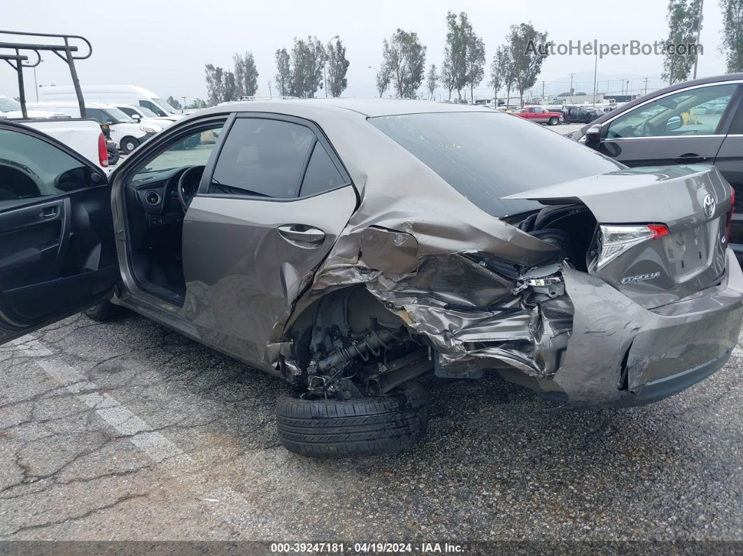 2019 Toyota Corolla Le Gray vin: 2T1BURHE9KC182470