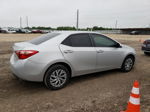 2019 Toyota Corolla L Серебряный vin: 2T1BURHE9KC199379