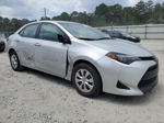 2019 Toyota Corolla L Silver vin: 2T1BURHE9KC220604