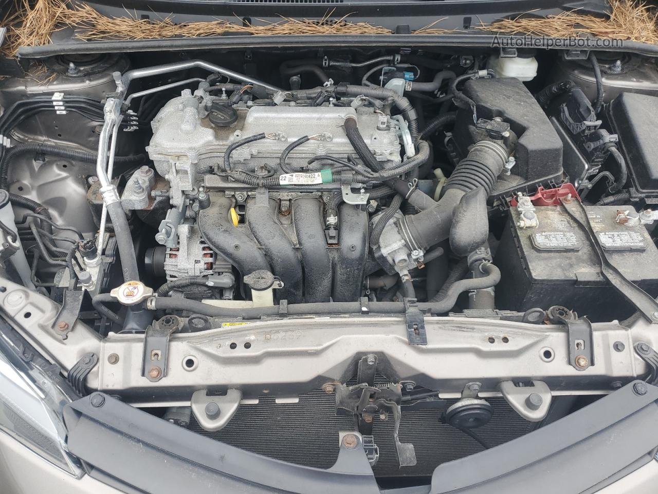 2019 Toyota Corolla L Beige vin: 2T1BURHE9KC228007