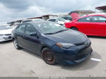 2019 Toyota Corolla Le Blue vin: 2T1BURHE9KC238679