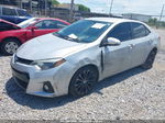 2014 Toyota Corolla S Plus Silver vin: 2T1BURHEXEC046790