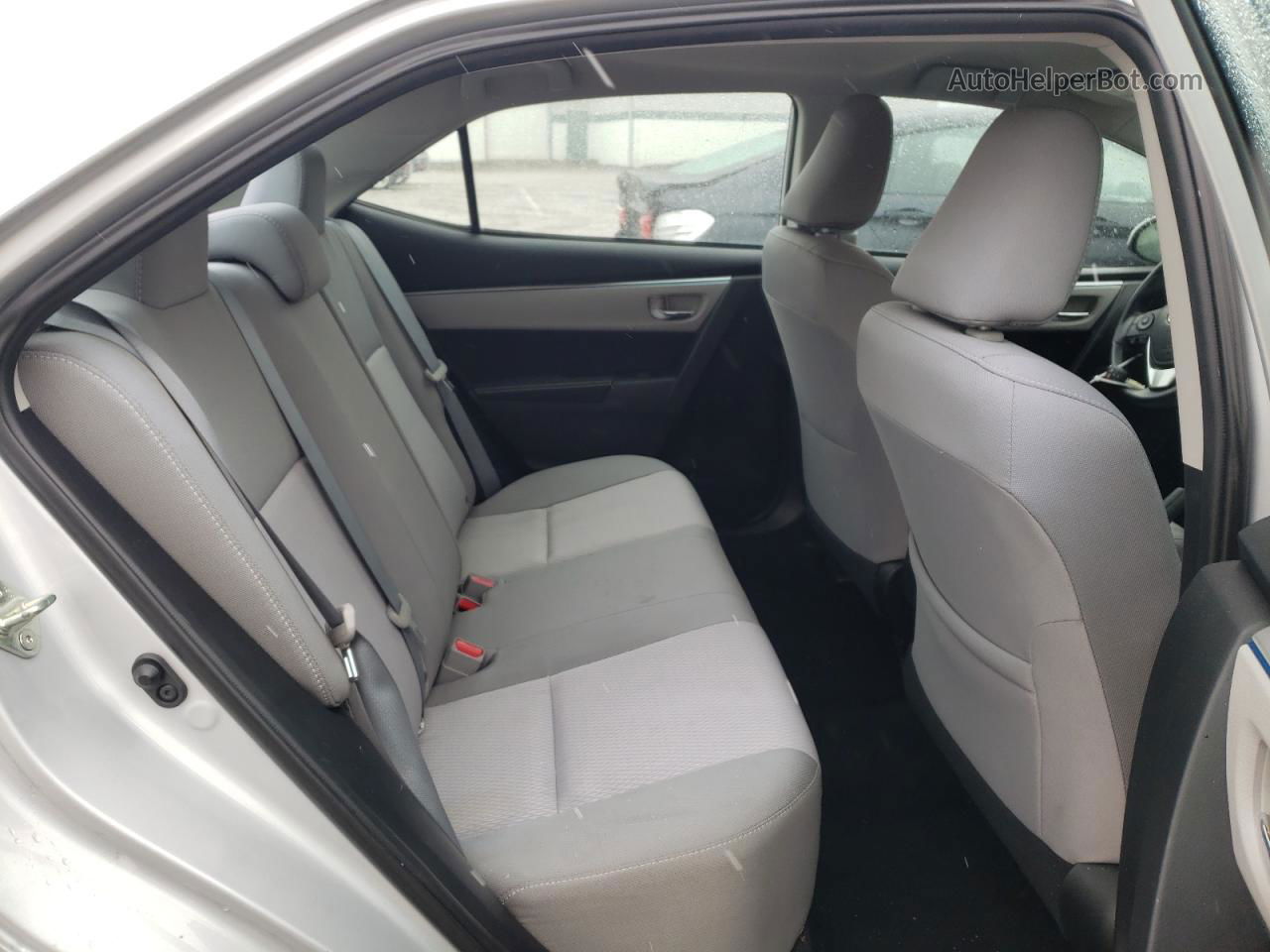 2014 Toyota Corolla L Silver vin: 2T1BURHEXEC108804