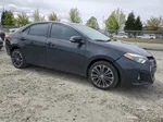 2014 Toyota Corolla L Black vin: 2T1BURHEXEC125697