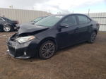 2014 Toyota Corolla L Black vin: 2T1BURHEXEC127580