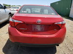 2014 Toyota Corolla L Red vin: 2T1BURHEXEC146159