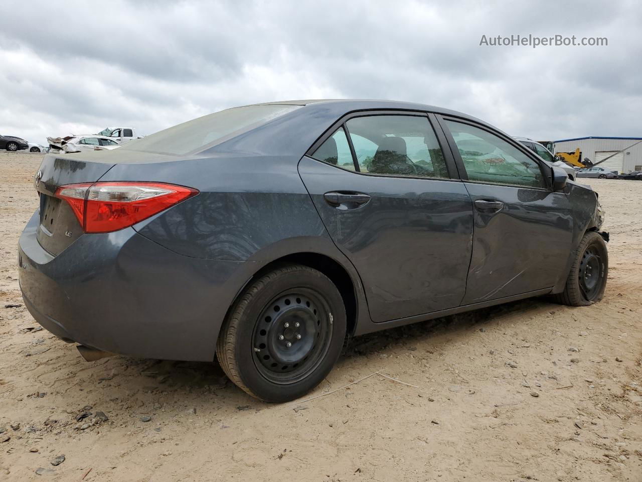 2014 Toyota Corolla L Gray vin: 2T1BURHEXEC156142