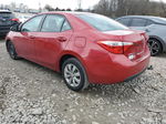 2014 Toyota Corolla L Red vin: 2T1BURHEXEC206943