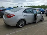 2015 Toyota Corolla L Silver vin: 2T1BURHEXFC237336