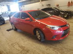 2015 Toyota Corolla L Red vin: 2T1BURHEXFC265444