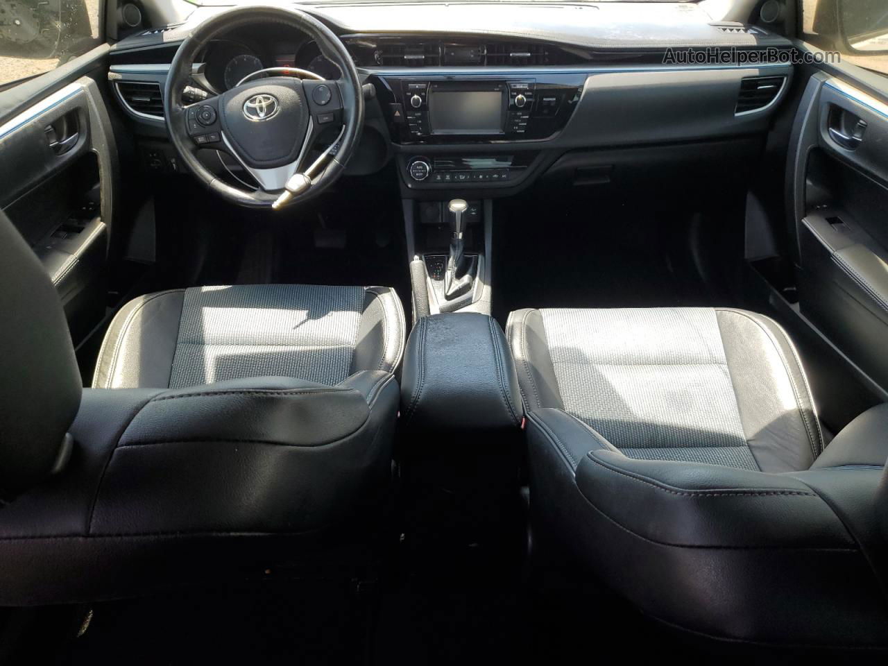 2015 Toyota Corolla L Белый vin: 2T1BURHEXFC281868