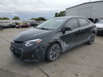 2015 Toyota Corolla L Черный vin: 2T1BURHEXFC284396