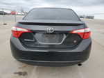 2015 Toyota Corolla L Black vin: 2T1BURHEXFC284396