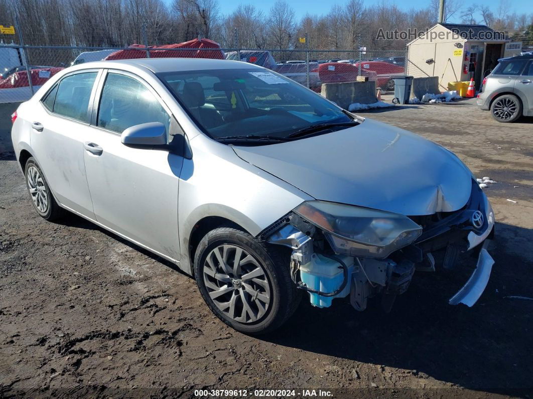 2015 Toyota Corolla Le Silver vin: 2T1BURHEXFC290182