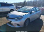 2015 Toyota Corolla Le Silver vin: 2T1BURHEXFC290182