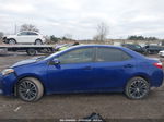 2015 Toyota Corolla S Plus Blue vin: 2T1BURHEXFC319387