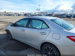 2015 Toyota Corolla S Plus Silver vin: 2T1BURHEXFC340160