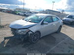 2015 Toyota Corolla S Plus Silver vin: 2T1BURHEXFC340160