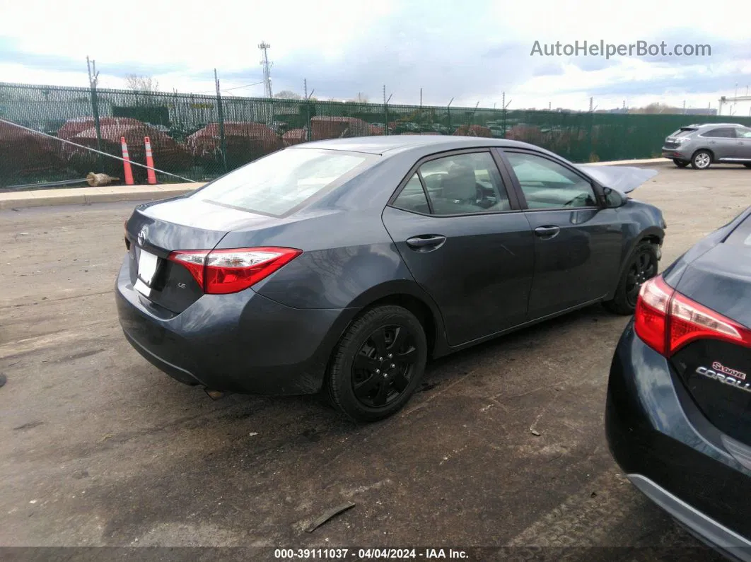 2015 Toyota Corolla Le Navy vin: 2T1BURHEXFC347853