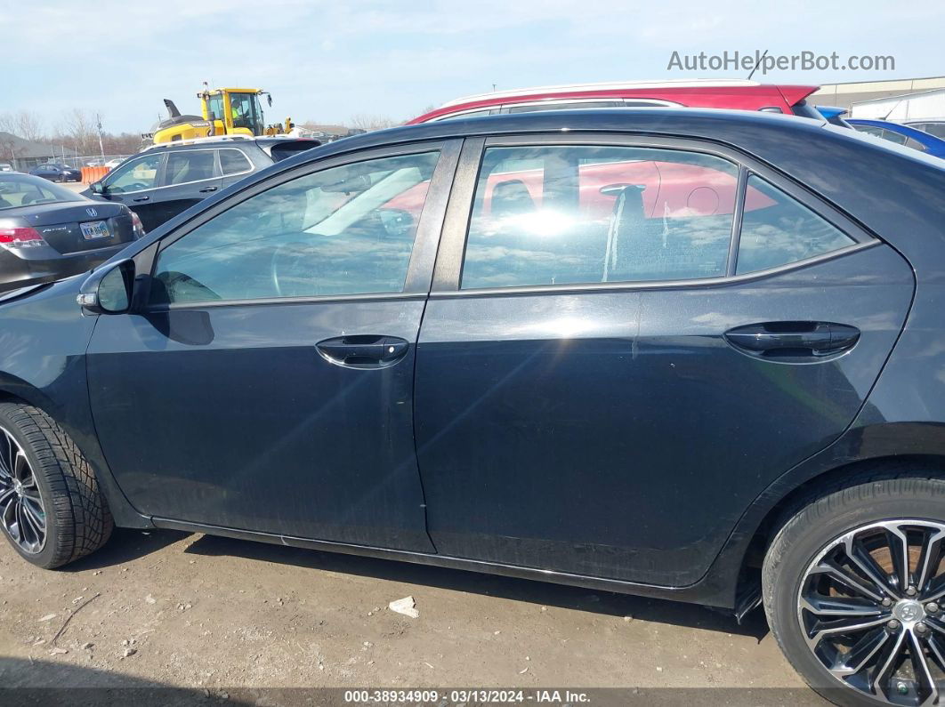 2015 Toyota Corolla S Premium Черный vin: 2T1BURHEXFC391500