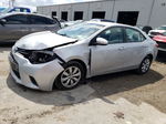 2015 Toyota Corolla L Silver vin: 2T1BURHEXFC400910