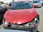 2015 Toyota Corolla L Red vin: 2T1BURHEXFC416346