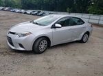 2015 Toyota Corolla L Серебряный vin: 2T1BURHEXFC417402