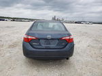 2015 Toyota Corolla L Blue vin: 2T1BURHEXFC437505