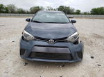 2015 Toyota Corolla L Blue vin: 2T1BURHEXFC437505