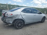 2015 Toyota Corolla L Silver vin: 2T1BURHEXFC447547