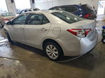 2015 Toyota Corolla L Silver vin: 2T1BURHEXFC448679