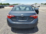 2015 Toyota Corolla L Blue vin: 2T1BURHEXFC460847