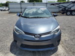 2015 Toyota Corolla L Синий vin: 2T1BURHEXFC460847