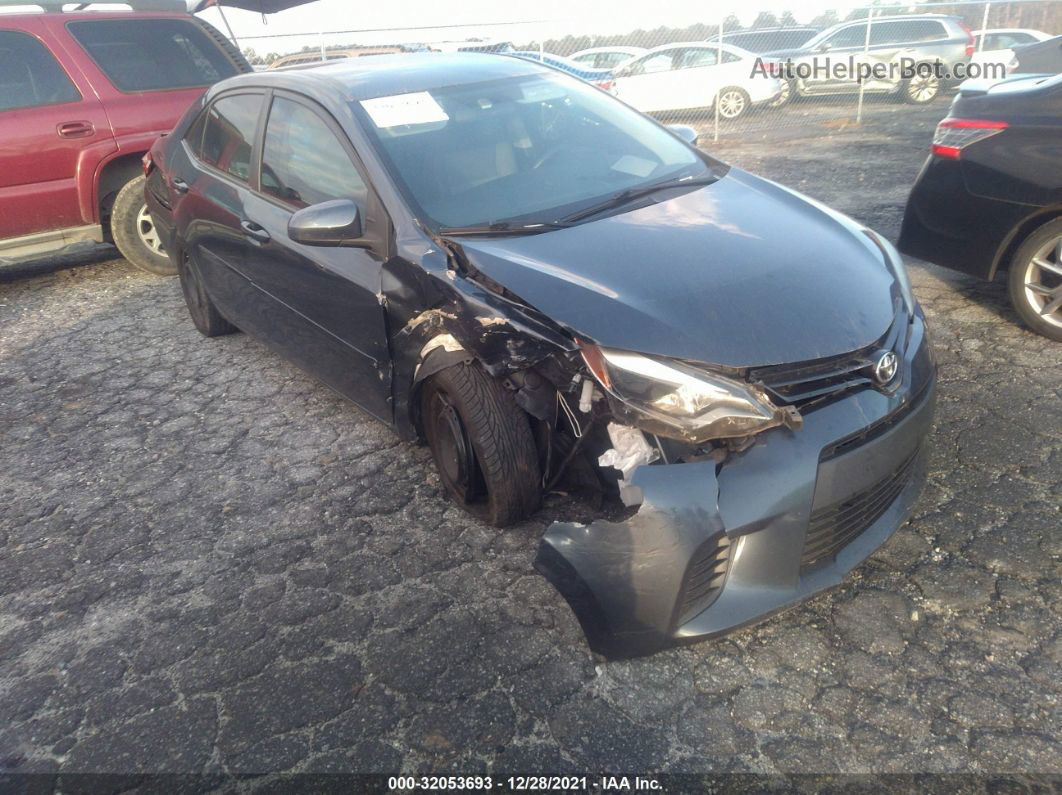 2016 Toyota Corolla L/le/s/s Plus/le Plus Серый vin: 2T1BURHEXGC548864