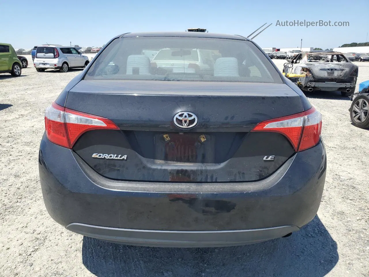 2016 Toyota Corolla L White vin: 2T1BURHEXGC586921