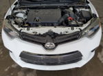 2016 Toyota Corolla L White vin: 2T1BURHEXGC594436