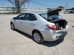 2016 Toyota Corolla L Silver vin: 2T1BURHEXGC608593