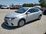 2016 Toyota Corolla L Silver vin: 2T1BURHEXGC608593