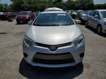 2016 Toyota Corolla L Silver vin: 2T1BURHEXGC608593