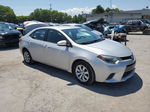 2016 Toyota Corolla L Silver vin: 2T1BURHEXGC608593