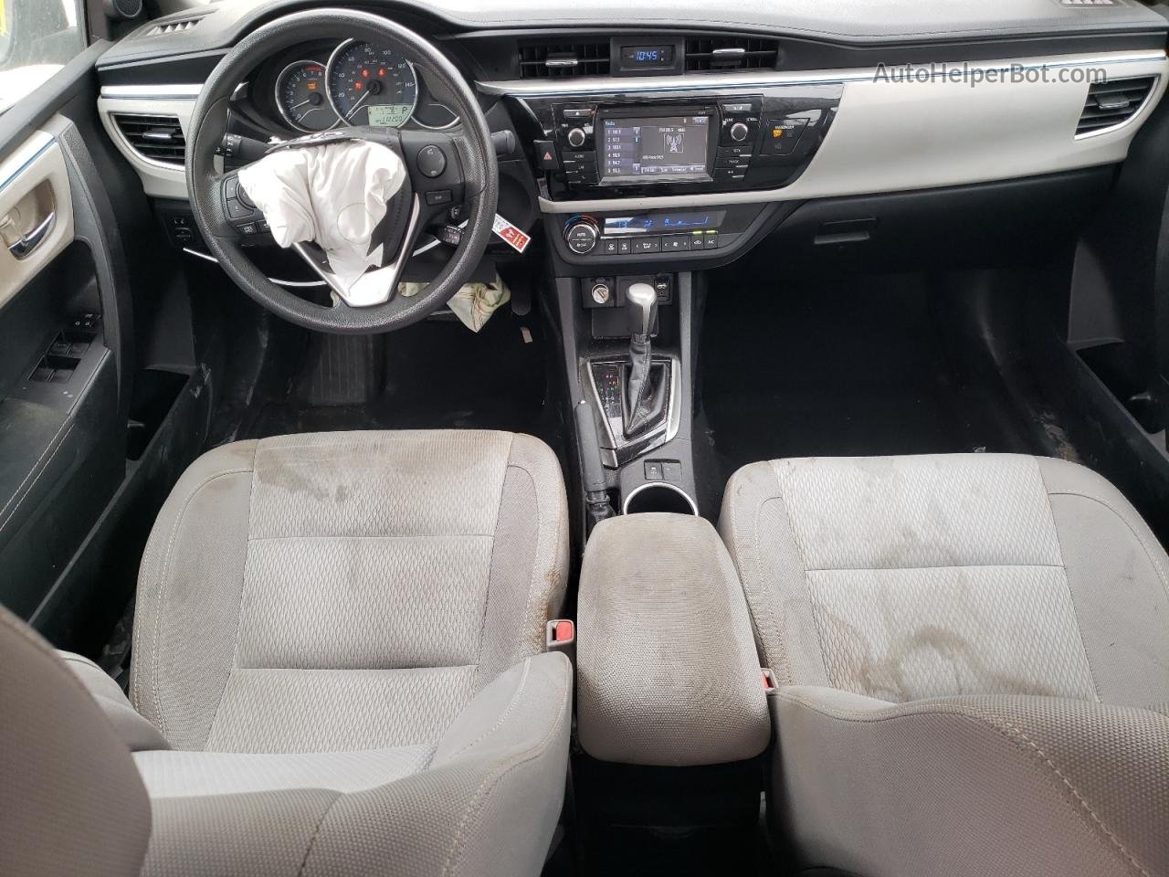 2016 Toyota Corolla L Серый vin: 2T1BURHEXGC613051