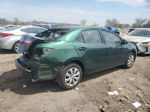 2016 Toyota Corolla L Green vin: 2T1BURHEXGC728619